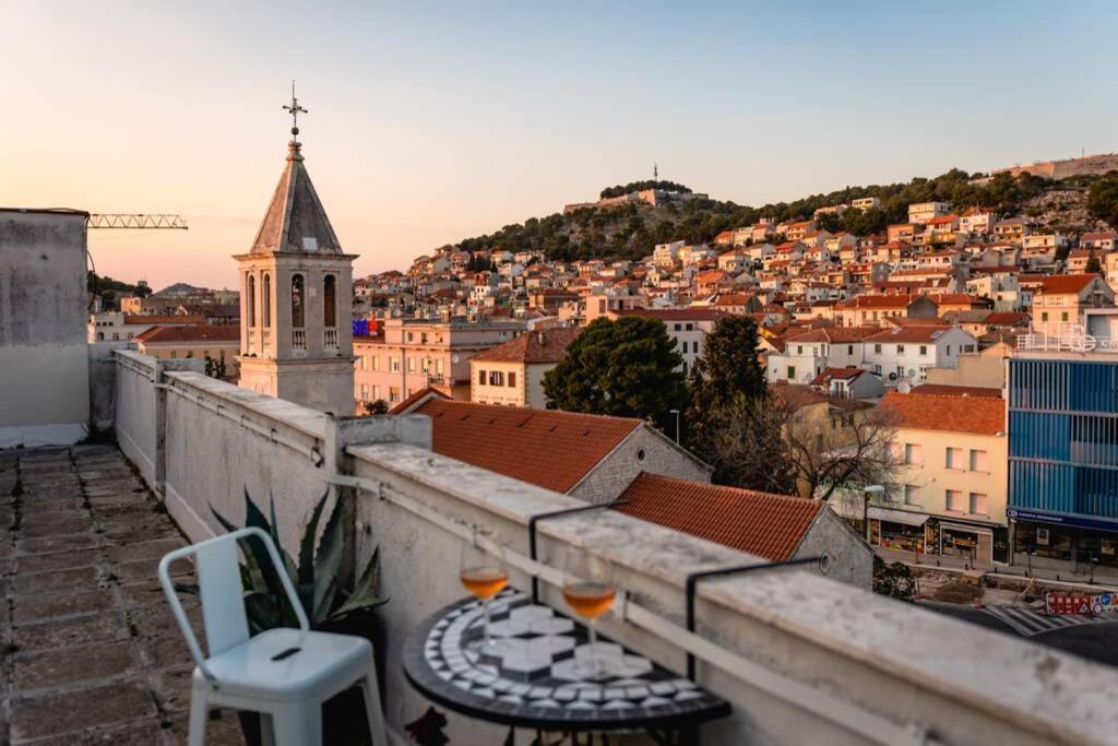The Spot - Rooftop In The City Centre + Parking Sibenik Exterior photo