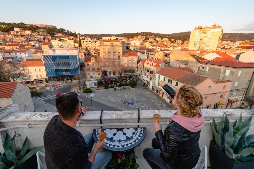 The Spot - Rooftop In The City Centre + Parking Sibenik Exterior photo